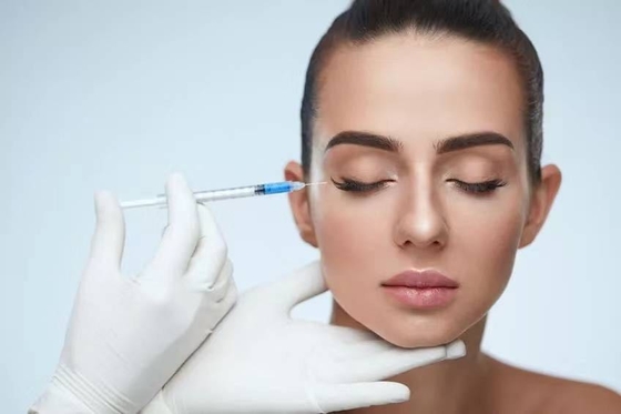1ml 2ml ฟิลเลอร์ฉีดกรดไฮยาลูโรนิกโซเดียม Hyaluronate Injectable Gel
