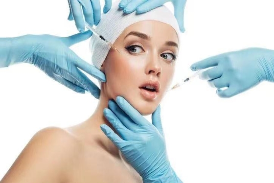 1ml 2ml ฟิลเลอร์ฉีดผิวหนัง Hyaluronic Acid Lip Filler Face Wrinkle Sodium