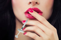 การฉีดกรดไฮยอลูรอนิค ริมฝีปาก สารเติมฝีปากที่ดูเป็นธรรมชาติ การเสริมฝีปากที่ไม่ผ่าตัด