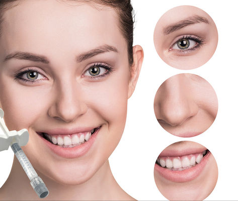1ml Dermal Lip Fillers ข้ามการเชื่อมโยงโซเดียม Hyaluronate สำหรับ Rhinoplasty