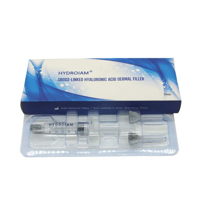 1ml Dermal Lip Fillers ข้ามการเชื่อมโยงโซเดียม Hyaluronate สำหรับ Rhinoplasty