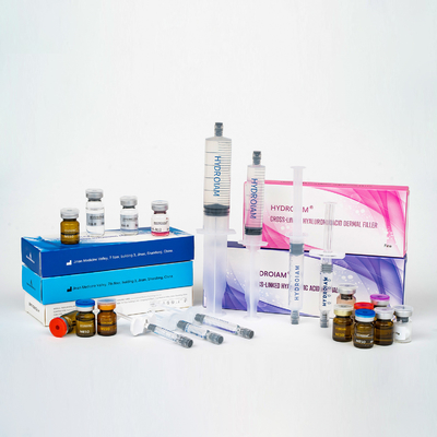 OEM การปรับแต่ง Cross Linked Hyaluronic Acid Dermal Filler Skin Booster Plla PCL CaHA Filler สูตรเสริมผิวหนัง